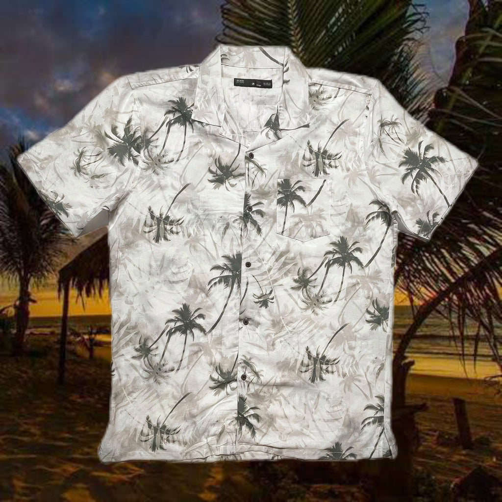 13-Camisa Blanqui Palmeras verde seco