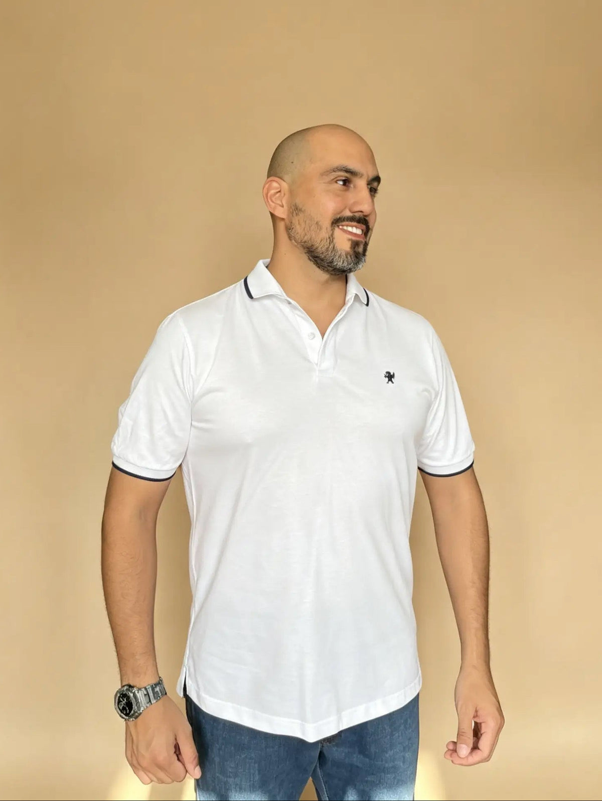 Camiseta jersey "Solum" Blanco A