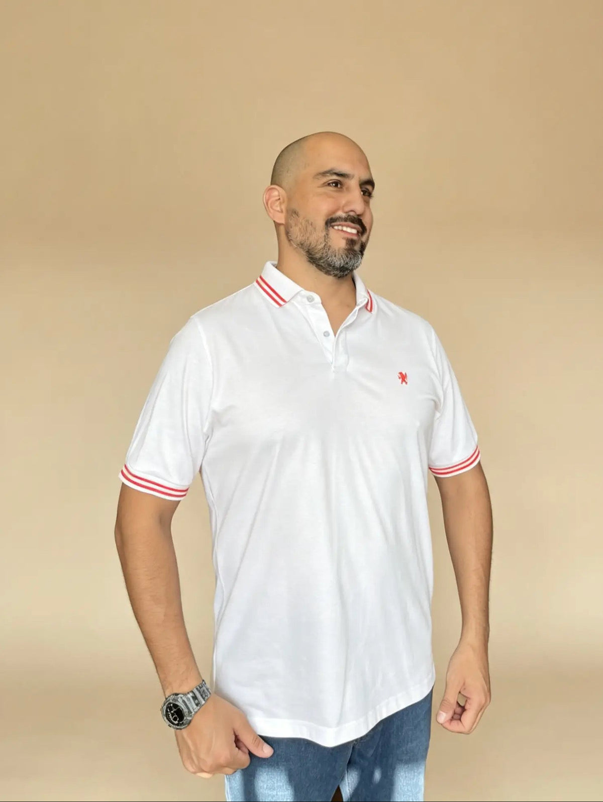 Camiseta jersey "Solum" Blanco N